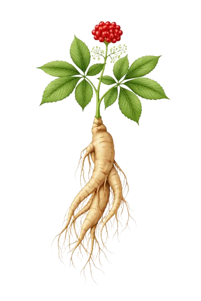 Panax ginseng — ρίζα που ενισχύει τη ζωτικότητα